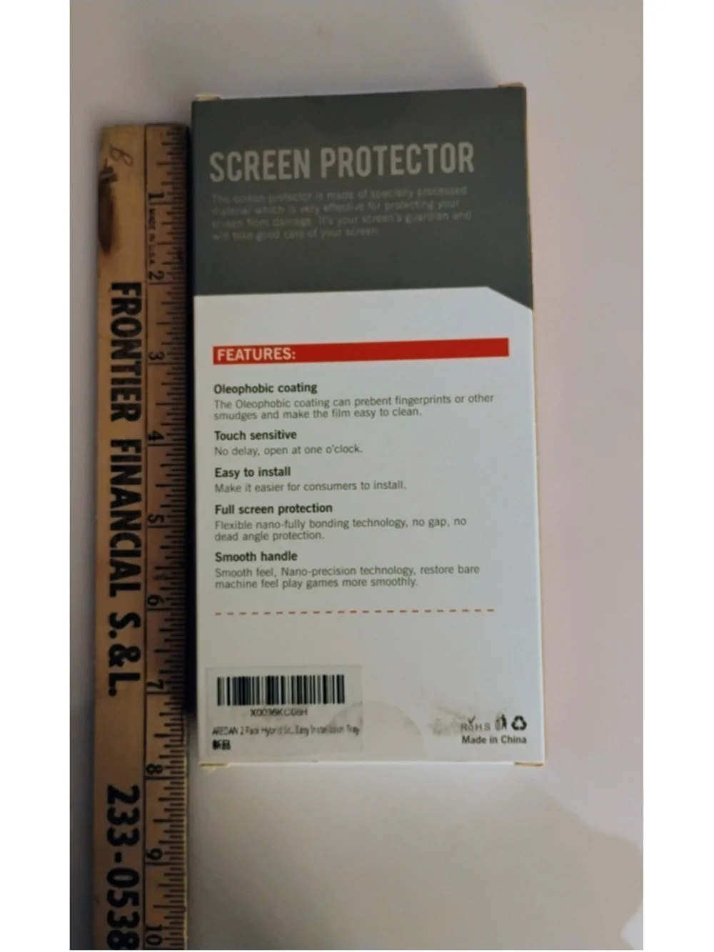 AREDAN 2 Pack Flexible Clear Film Screen Protector NIB